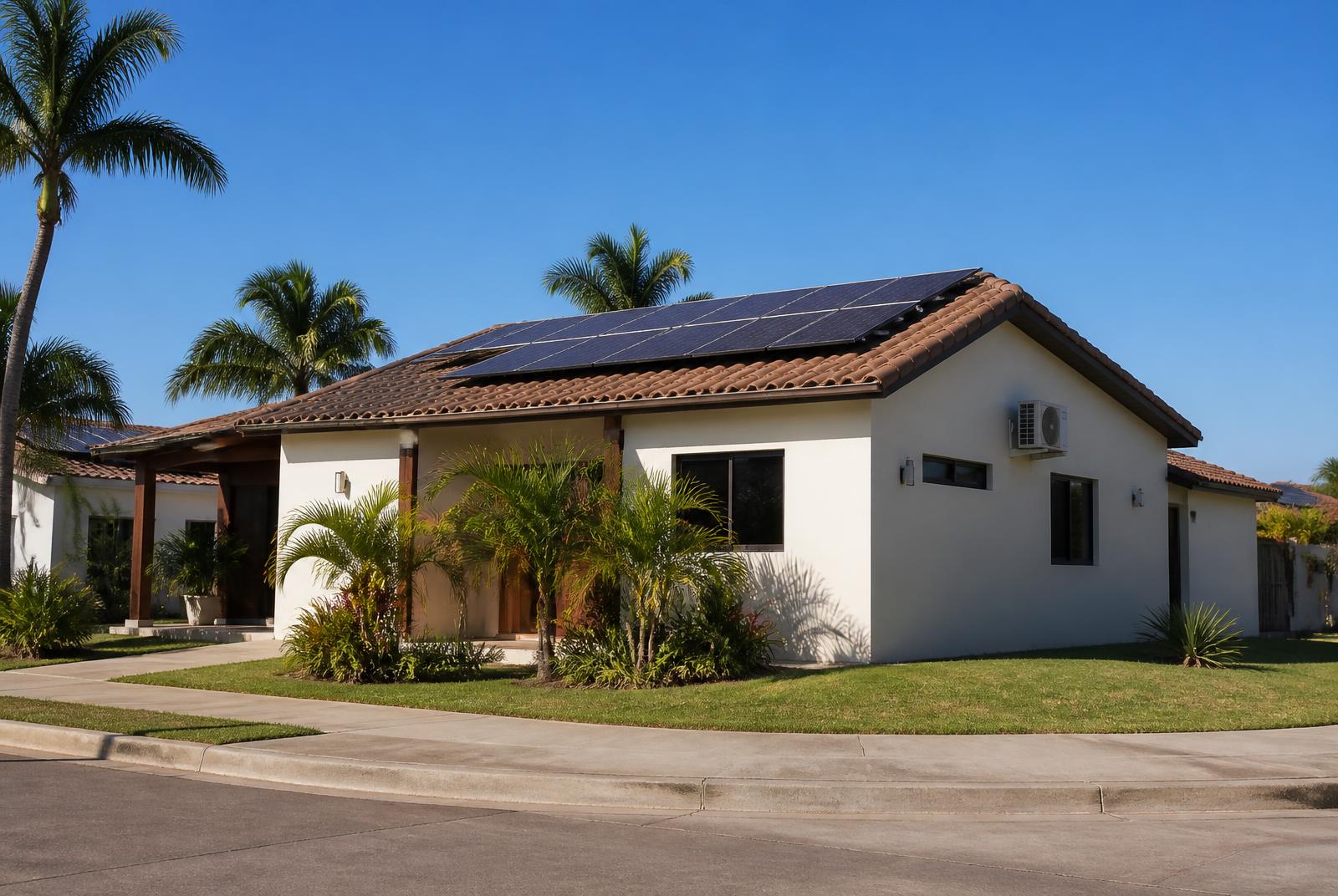 Representative commercial application environment: Solar Hybrid Air Conditioning